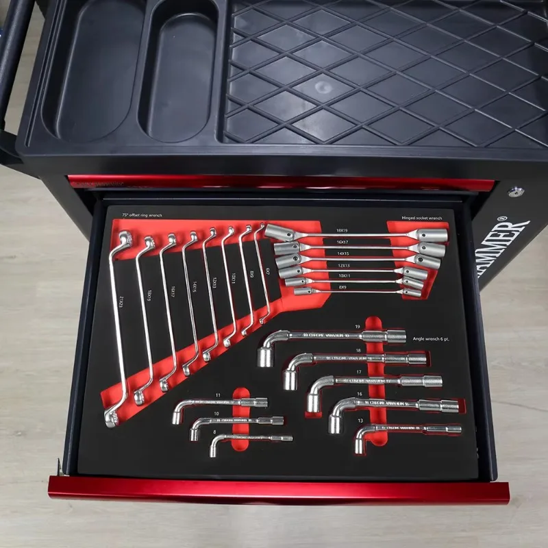 2025 Tool set Box type roller Tool cabinet/cart/trolley/box