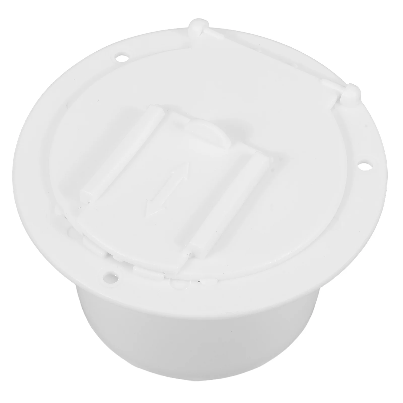 

1 Set Rv Cable Hatch Heavy Duty Waterproof Round Electrical Cover For Trailers Outdoor Camper Accessories Wire Organizer Cable