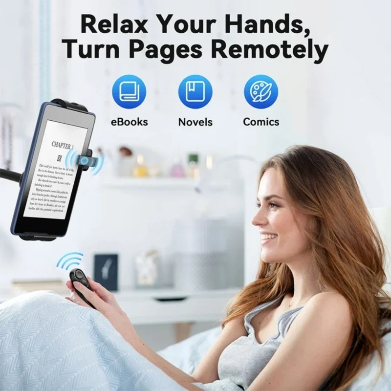 Controllo dei clicker ergonomici per lettura dei romanzi wireless pagine remoto Turner controllo telecomando Turner con