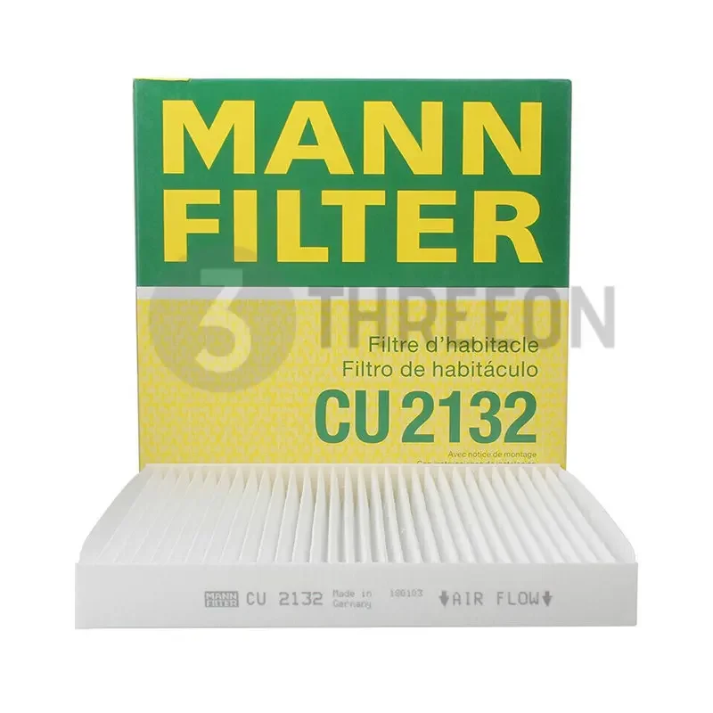 Mann filter cu2132/cuk2132/cuk22021/fp22021 kabinen filter für smart fortwo cabrio forfour (453) a4538350300 r a4518300018