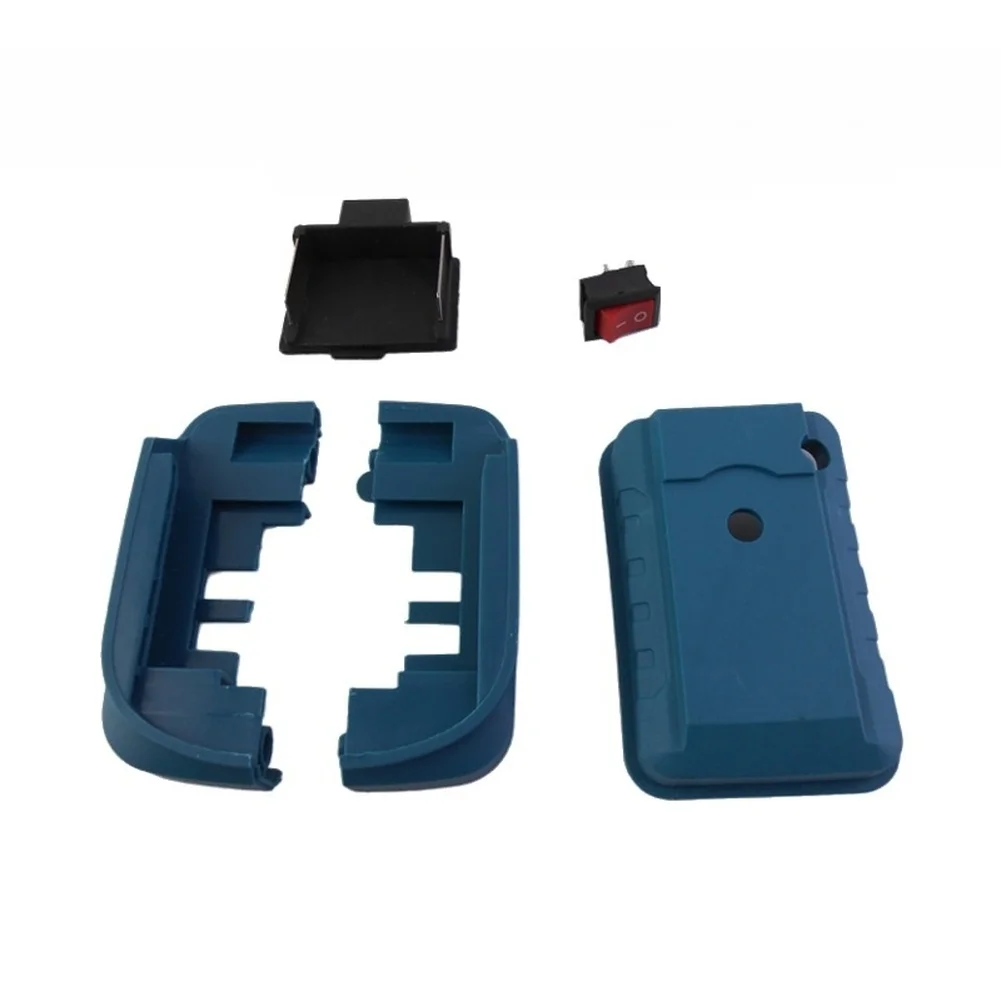 Cordless 18V Input Power Adapter with Two USB Outputs for Charging Electronics During Off-Grid or Mobile For DIY Work