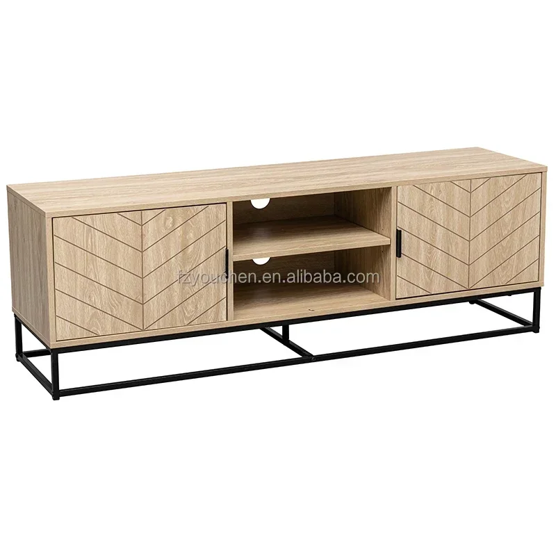 

'Modern TV Stand TV Entertainment Center with Storage Cabinets TV Console for Living Room