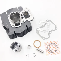 Cylinder head gasket, complete piston ring pin kit for Suzuki AX100, K90, AX 100,2 stroke, 100cc, 50mm