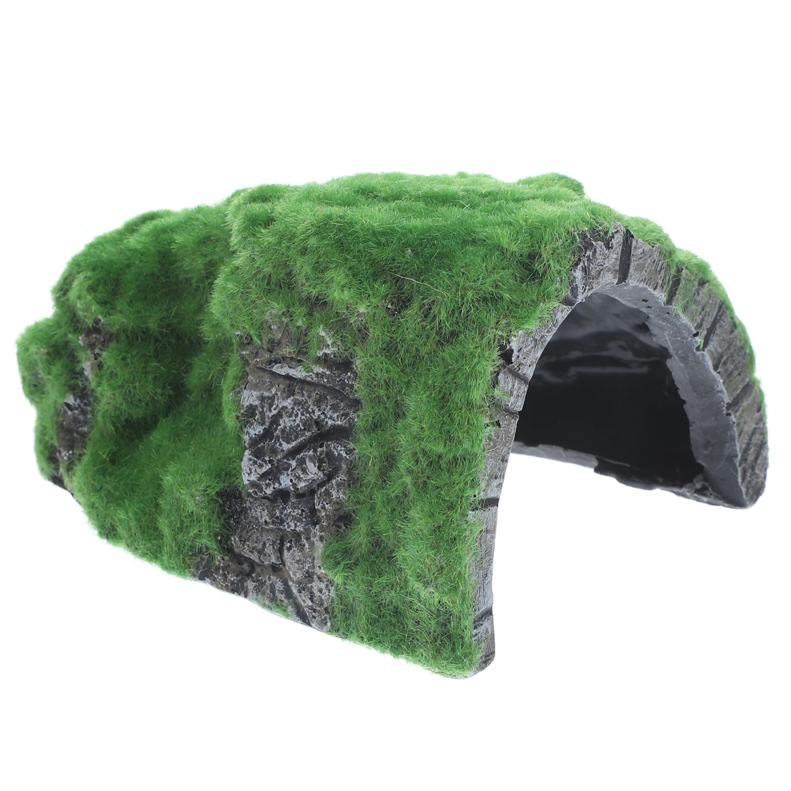 

Resin Reptile Cave Terrarium Hideout for Lizards Spiders Hamster Turtle Natural Look Stress Relief Decor Reptile Hides and Caves
