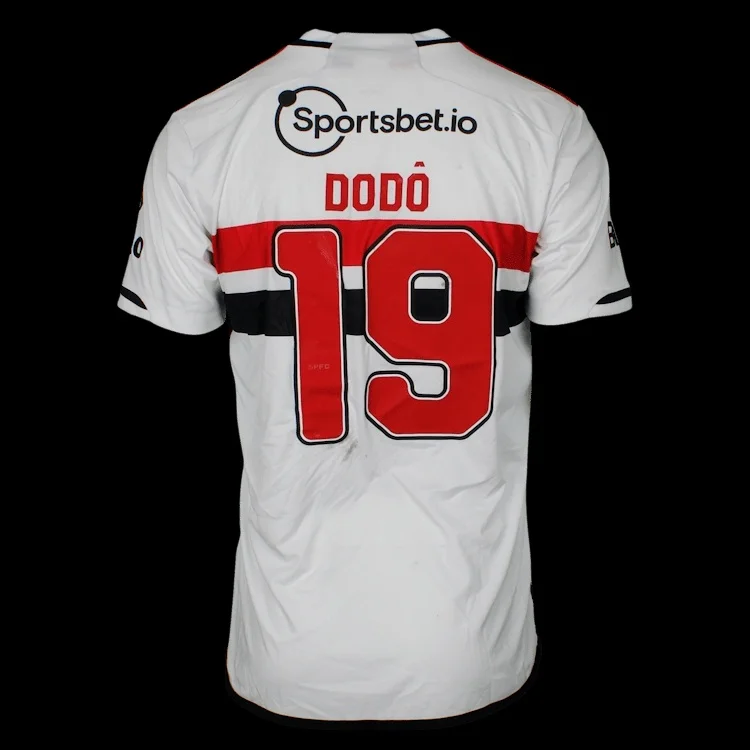 Neues São Paulo 3D-Druck-Nummern-Fußballtrikot für Herren, atmungsaktives, schnelltrocknendes Kurzarm-T-Shirt, passende Familienkleidung – Detail 8