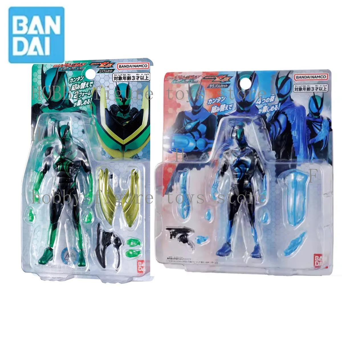 Kamen Rider Zeztz ZZZ Bandai Origianl Joints Movable Lingxi Restores Decorate Desktop Anime Action Figure Model Child Gift