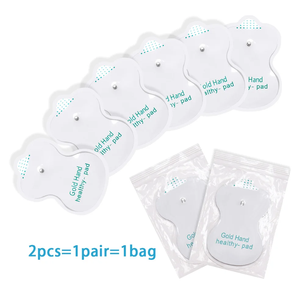 10/20/30/50/100 Stück Elektrodenpads TENS EMS Muskelstimulation Akupunktur-Massagegerät Leitfähiges Gel für Digitale Massagemaschine – Detail 5