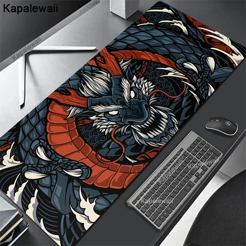 

Dragon Mouse Pad Gamer Mousepads Big Gaming Mousepad XXL Mouse Mat Large Keyboard Mat Chinese Style Desk Pad For Computer Laptop