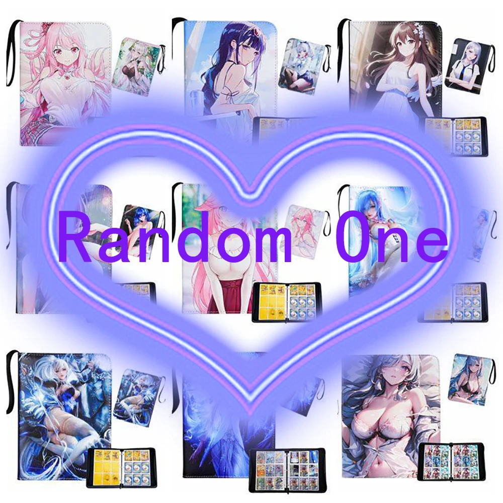 Anime Game Collection Card Binder Girl Card Album