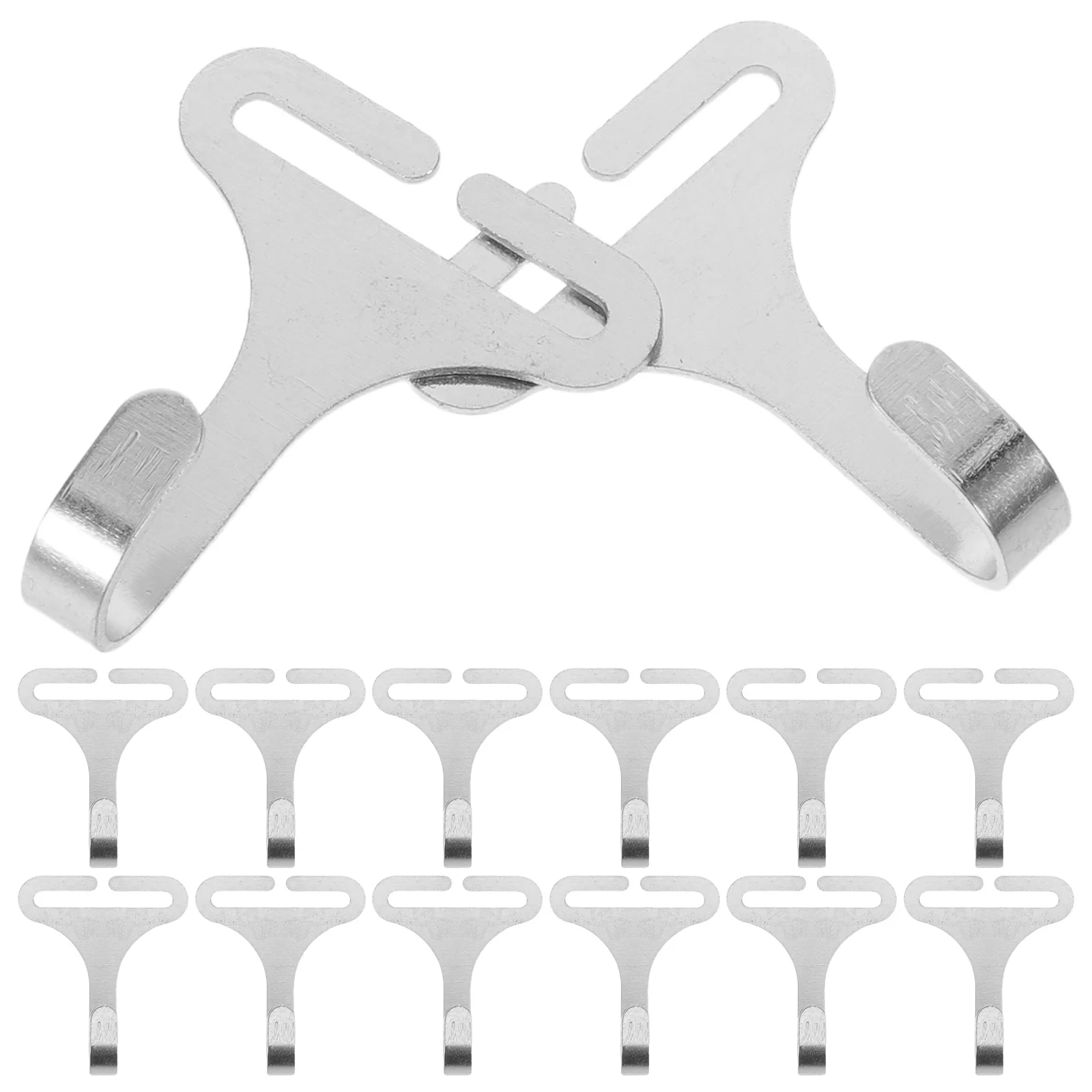 

100pcs Car Seat Cover Hooks Heavy Duty Metal Fixing Hangers For Vehicle Seat Cushion Fasteners Auto Interior Accessories Bag