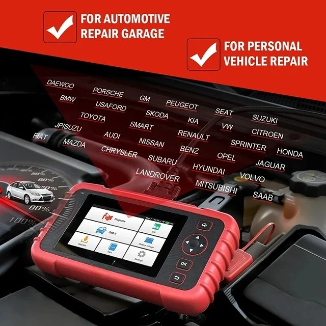 X431 CRP123X OD2 Car Scanner Automotive OD 2 Creader Professional Auto Scan Tool