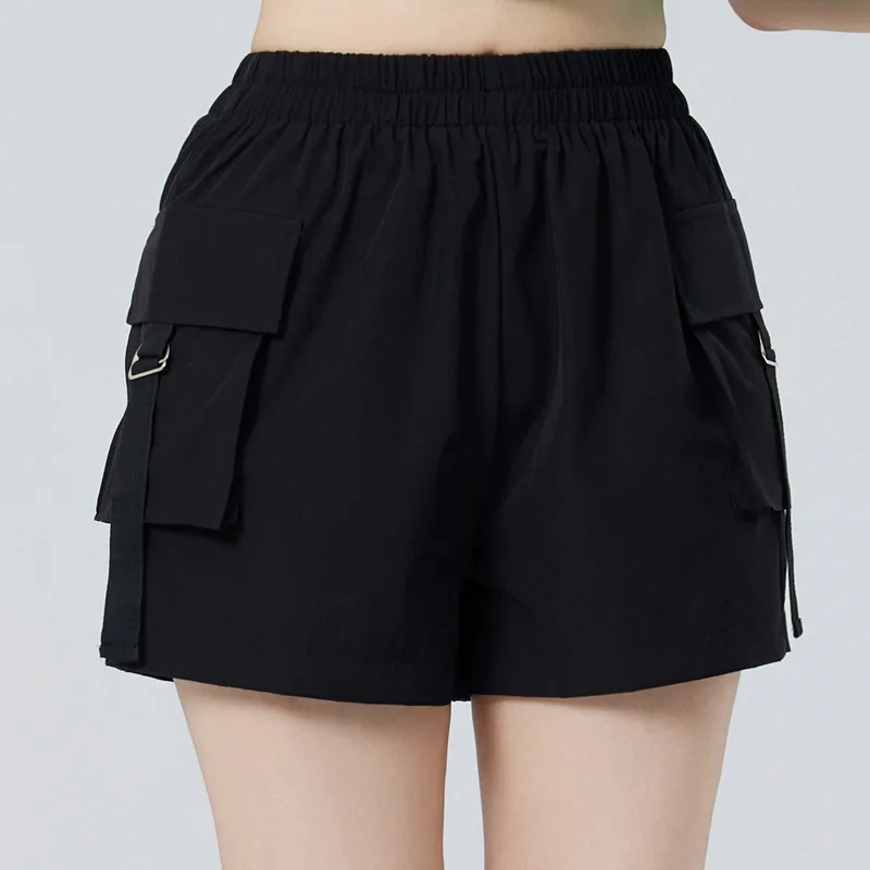 ساحة الرقص عمال السراويل الصيف التجفيف السريع المضادة للوهج اللياقة البدنية تشغيل السراويل فضفاضة امتصاص العرق الرقص السراويل