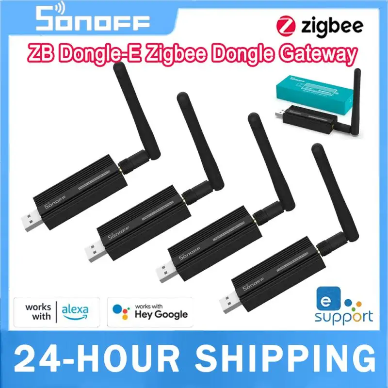 SONOFF ZB 동글-E 무선 지그비 게이트웨이 분석기, Zigbee2MQTT USB 인터페이스 캡처 지지대, SONOFF 지그비 장치, 스마트 홈