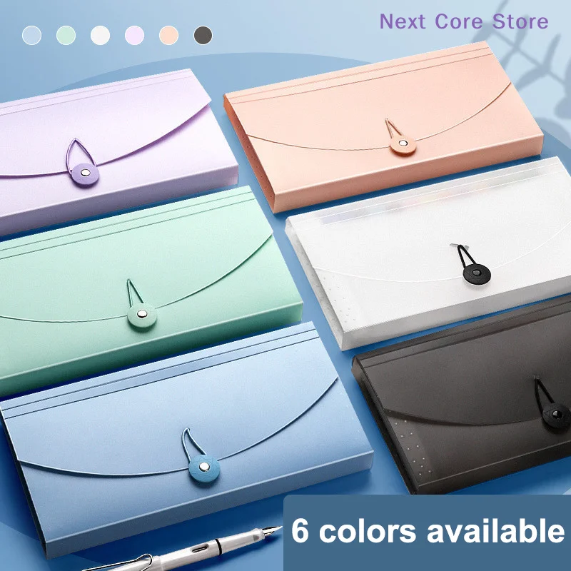 [NC]13 Pockets Expanding File Folder Accordion Document Organizer Check Receipts Bill Card Ticket Holder Expandable PP Case[NC]