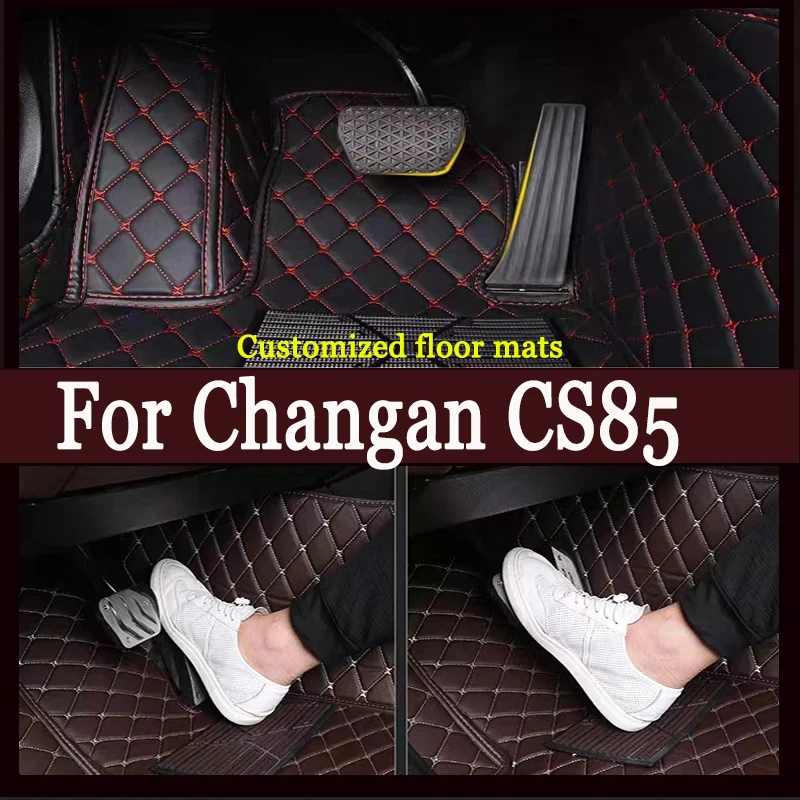 

Car Floor Mats For Changan CS85 Coupe 2023 2022 2021 2020 2019 Foot Pads Carpets Auto Accessories Interior Parts Covers Rugs