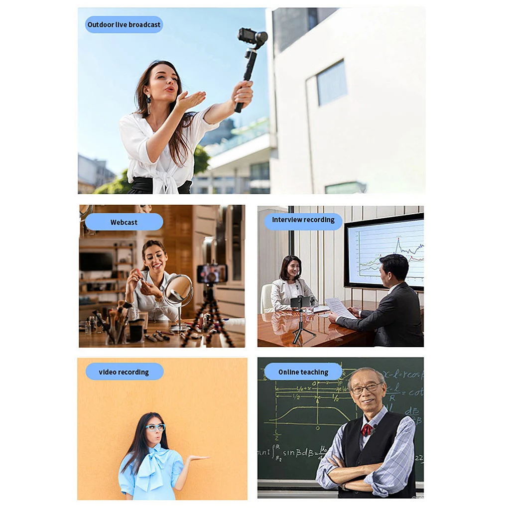 ميكروفون لاسلكي صغير متوافق مع تقنية البلوتوث، ملحقات الهاتف المحمول بميكروفون لاسلكي، بديل واجهة لنظام iOS