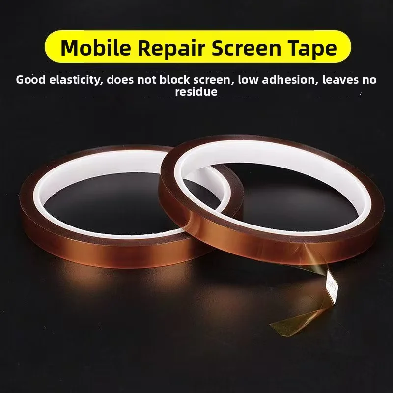 Heat resistant tape, residue free high-temperature heat transfer tape, hot pressed HTV art DIY craft high-temperature tape