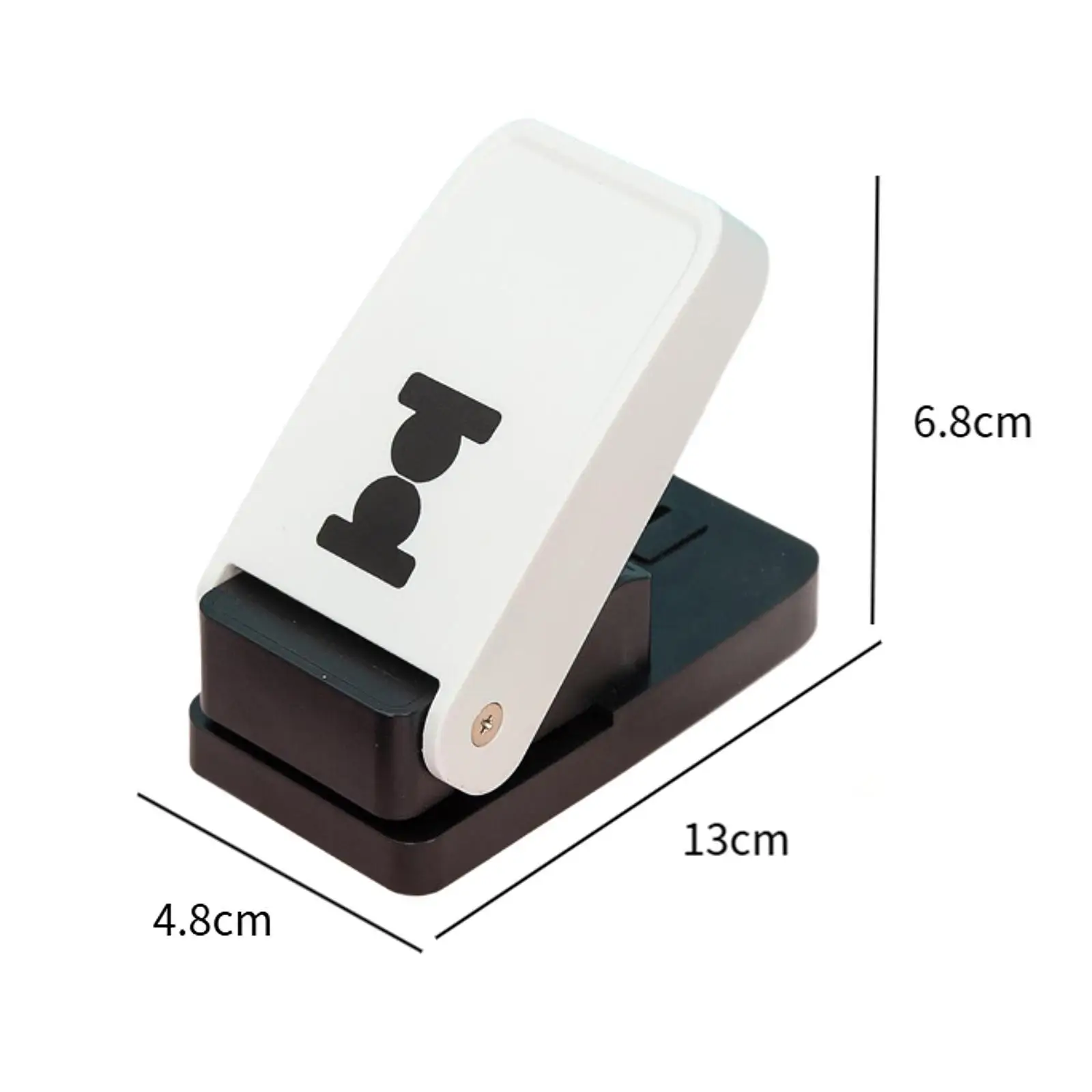 Imagem -06 - Etiqueta Reutilizável Tab Punch Embossing Tool Handheld Index Puncher Craft Paper Punch For Notebook Scrapbook Card Making