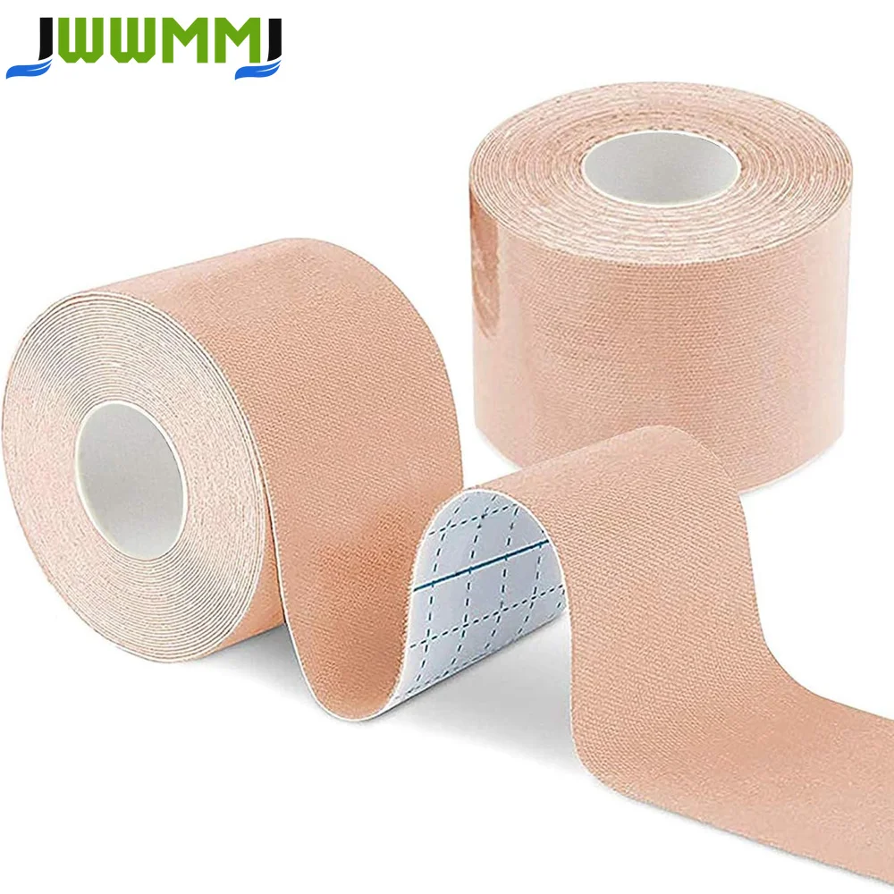 1/3/5Rolls Kinesiology Tape, Elastic Athletic-Tape, Uncut Kinetic Tape, Muscle Bandage for Knee Wrists Ankle Sports