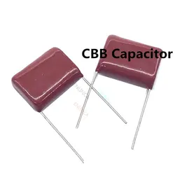5pcs/lot Original CBB 106k 250V 10UF Metallized Film Capacitor 106 250V