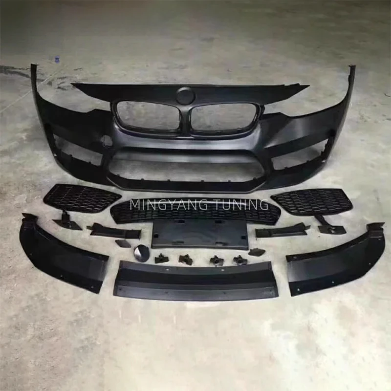M5 Den Front Bumper Assemb Car Parts F30 Body Kit for F30 F35 2013-2019 Upgr Bodykit