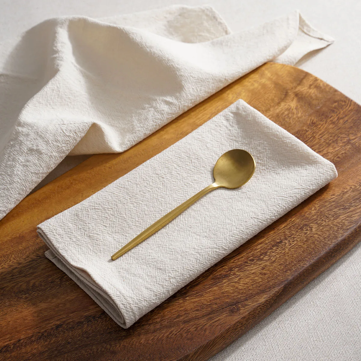 6pcs/set Napkins 40cm X 40cm Washed Cotton Plain Soft Classic Table Cloth Napkin for Wedding Christmas Home Party Decoration