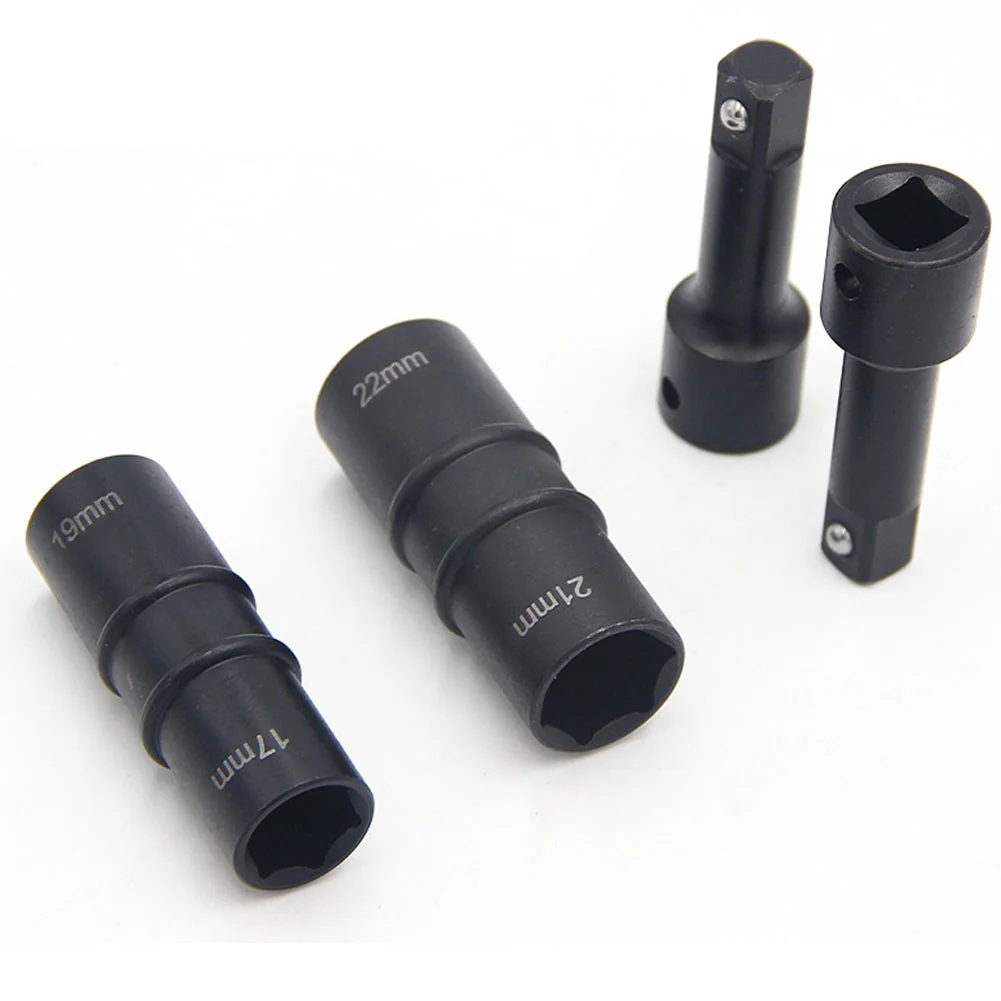 Professional Two-way  For 2-in-1 Electric Wrench Socket Hex Socket Head R Car Wheel Removal Electric Wrench Adapter Kit