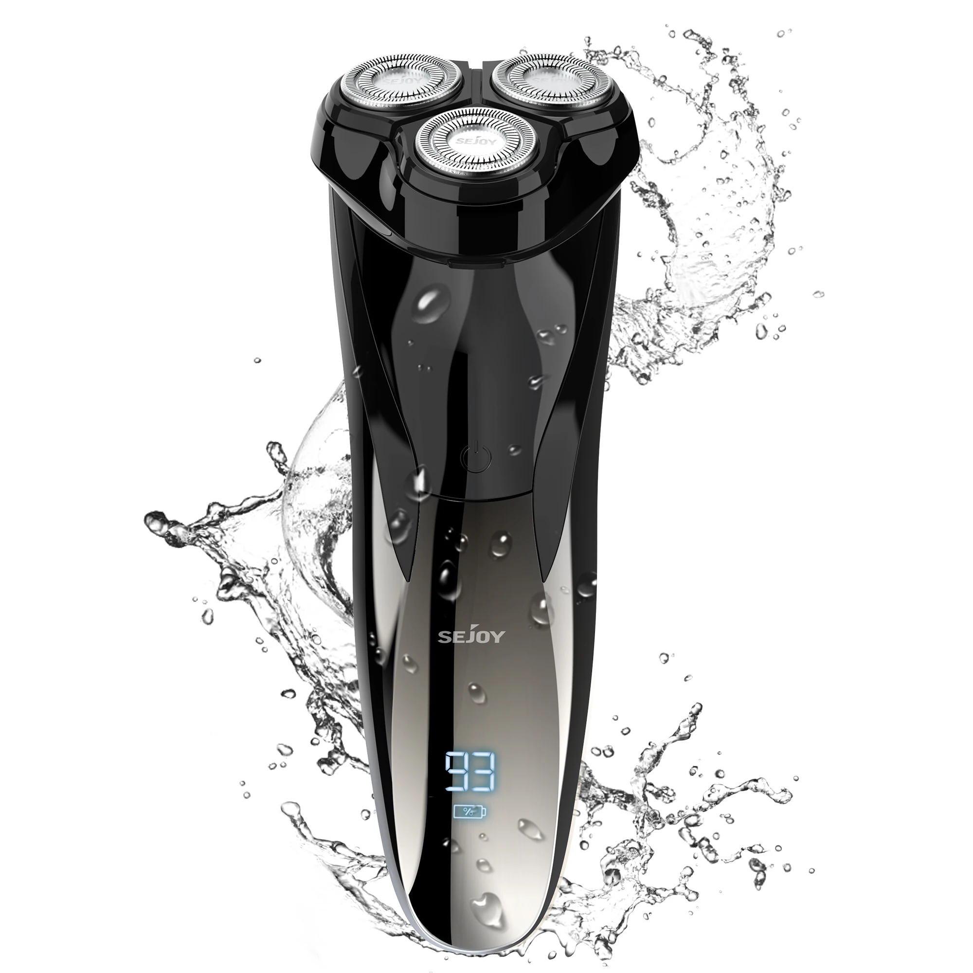 

Sejoy Electric Shaver 3D Mens Razor Beard Trimmer With LCD Display IPX7 Waterproof USB Rechargeable Electric Shaving Machine