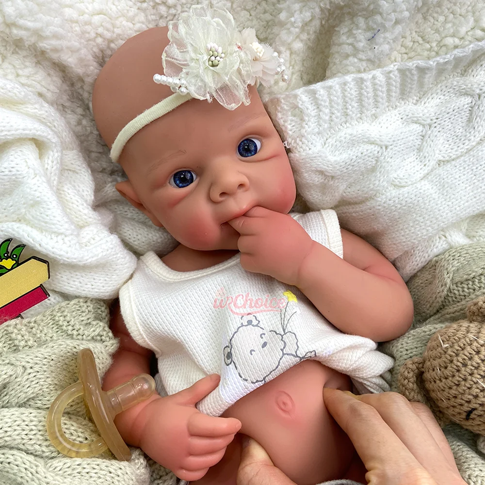 Adorabile bambola Bebe rinata fatta a mano in morbido silicone Bettie da 21 pollici, realistica, morbida al tatto, per gli appassionati di bambole