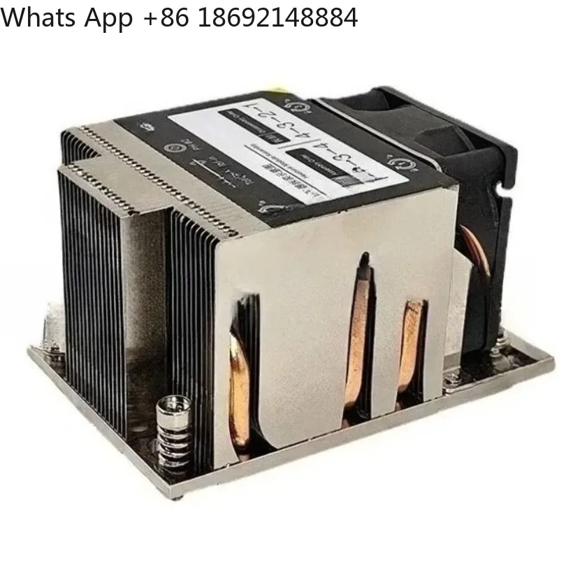 新しいlga4049-2u-amd-sp3-cpuヒートシンクサーバーpcクーラー、epyc-7601などに対応した高速ファン搭載-スポット