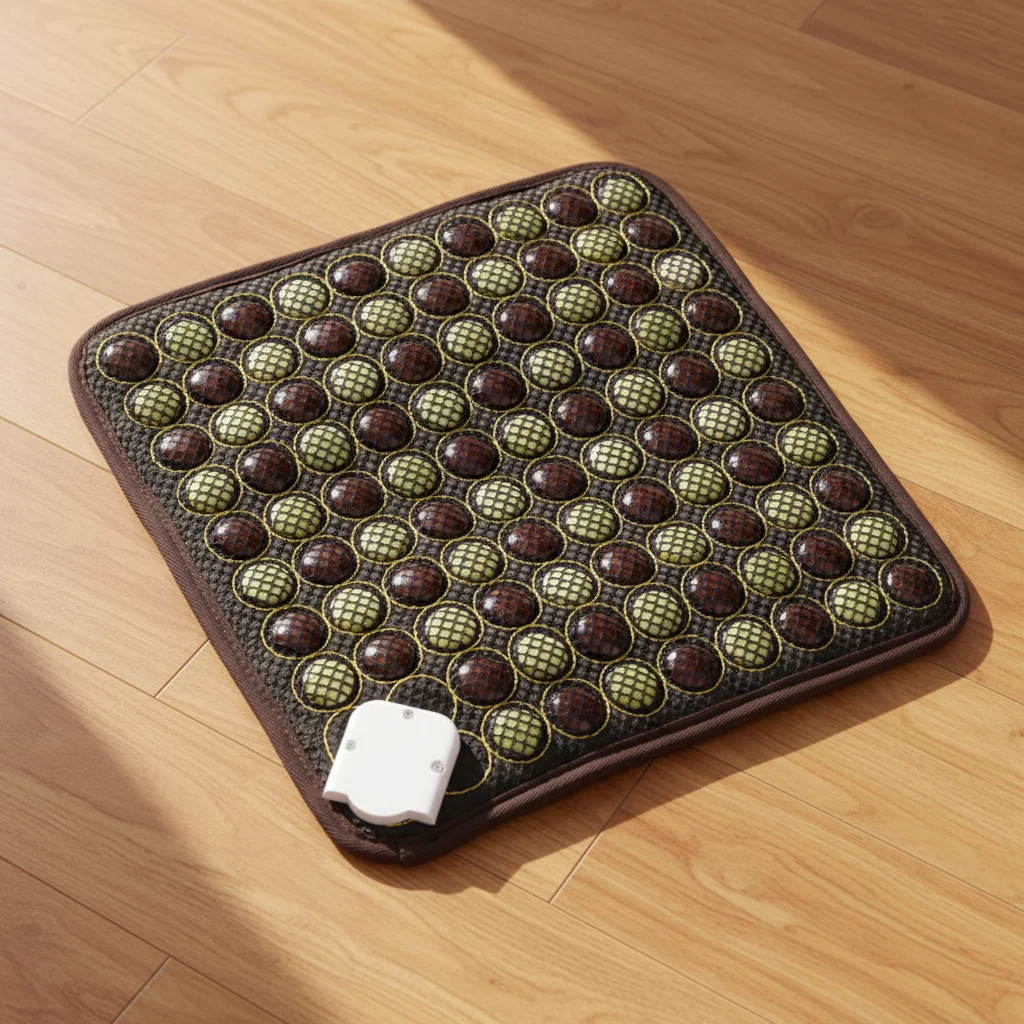 

POP RE LAX High Tech Smart Therapy Mat Portable Thermal Jade Tourmaline Mattress Heating Pads Home Use with Soothing Warmth