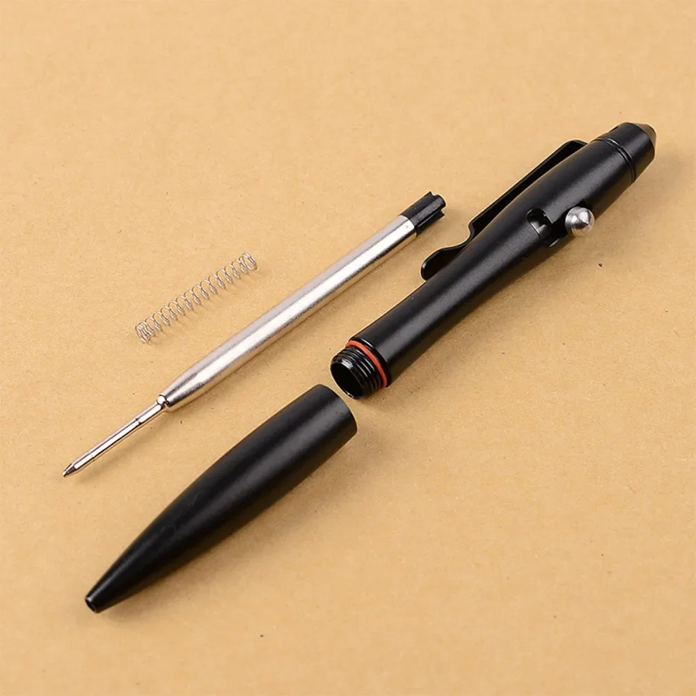 Imagem -04 - Liga de Alumínio Gel Ink Pen Retro Bolt Action Writing Tool Prático Sólido Escola Escritório Artigos de Papelaria