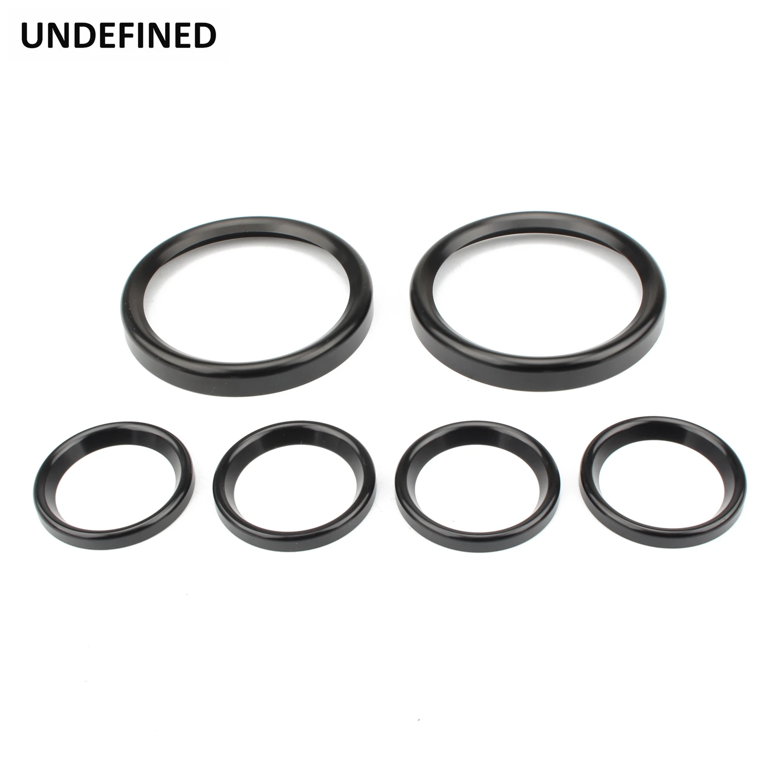 Motorcycle Speedometer Trim Ring Instrument Cover Burst Gauge Bezel Kits For Harley Touring Electra Street Road Glide 1996-2013