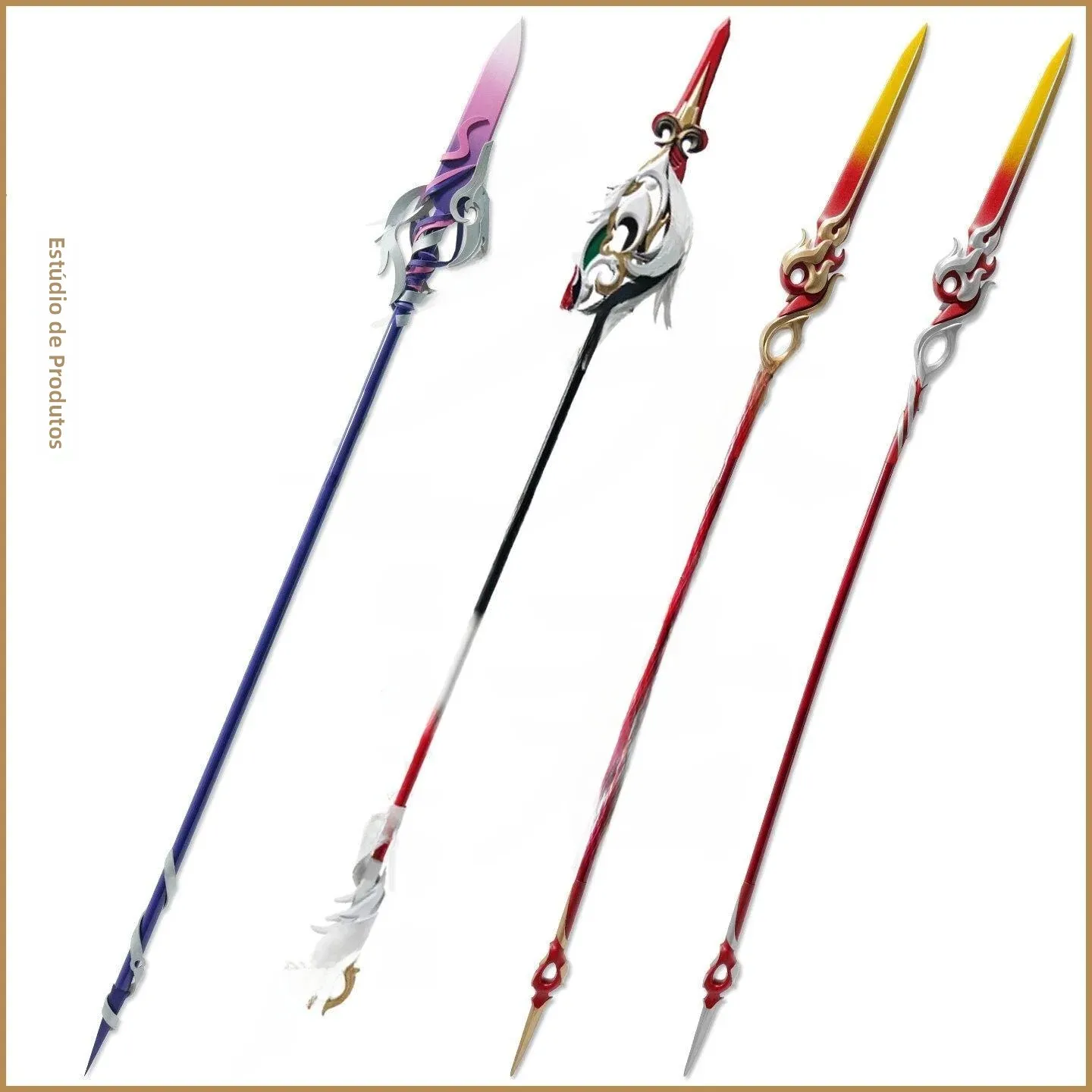 cloud-scepter-cosplay-weapon-for-of-kings-fire-gun-companion-skin-red-flame-feather-god-crossing-thousand-peaks