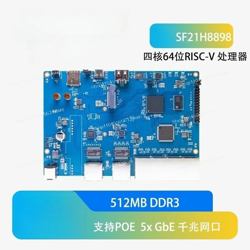 

RV2 RISC-V Router Development Board SF21H8898 Gateway SOC Design