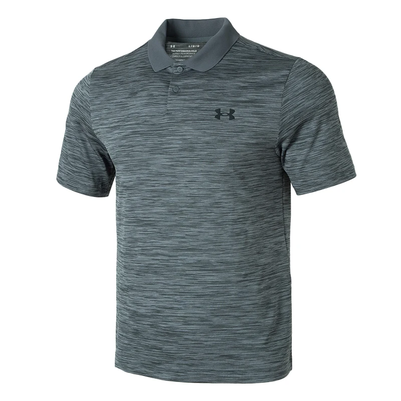 

Underarmour Men's Tops Sportswear Plaid Breathable Casual Polo Shirt Fitness Running T-Shirt 1377374-012