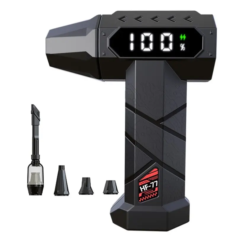 

Must Have 130000RPM Fan 15000Mah Powerful Air Blower Electric Air Duster For Home And Car Cleaning