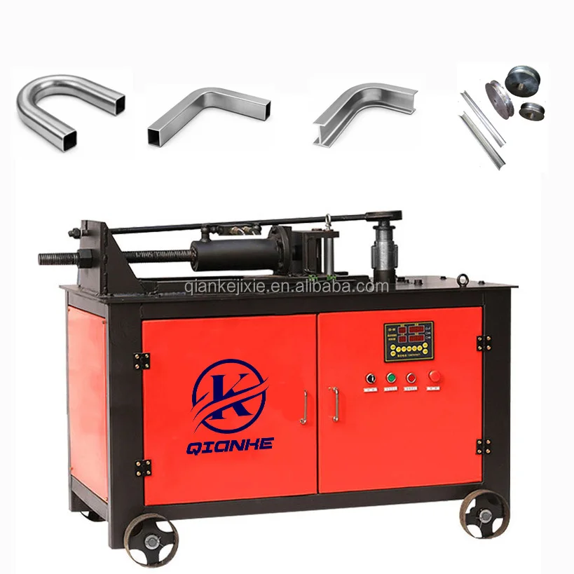 90 degree CNC semi-automatic hydraulic steel pipe bender