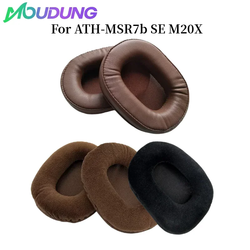 

Memory sponge protein Ear Pads For ATH-MSR7b SE M20X Headphones Replacement Soft Earmuffs repair parts ，