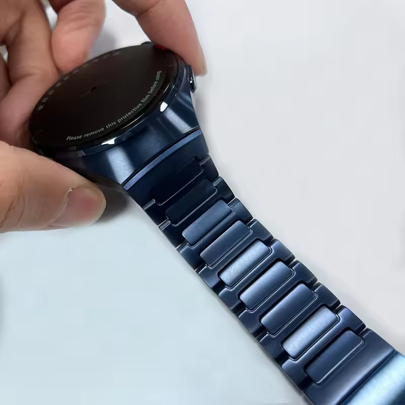 Оригинальный титановый металлический ремешок для мужских часов Huawei Watch 4 Pro, без зазоров, для роскошных деловых часов Huawei Watch 4 Pro.