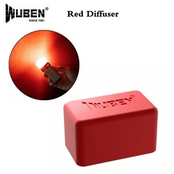 레드 디퓨저 오렌지 디퓨저 WUBEN X4 WUBEN X2 프로 손전등 액세서리 레드 경고등 오렌지 웜 라이트 램프