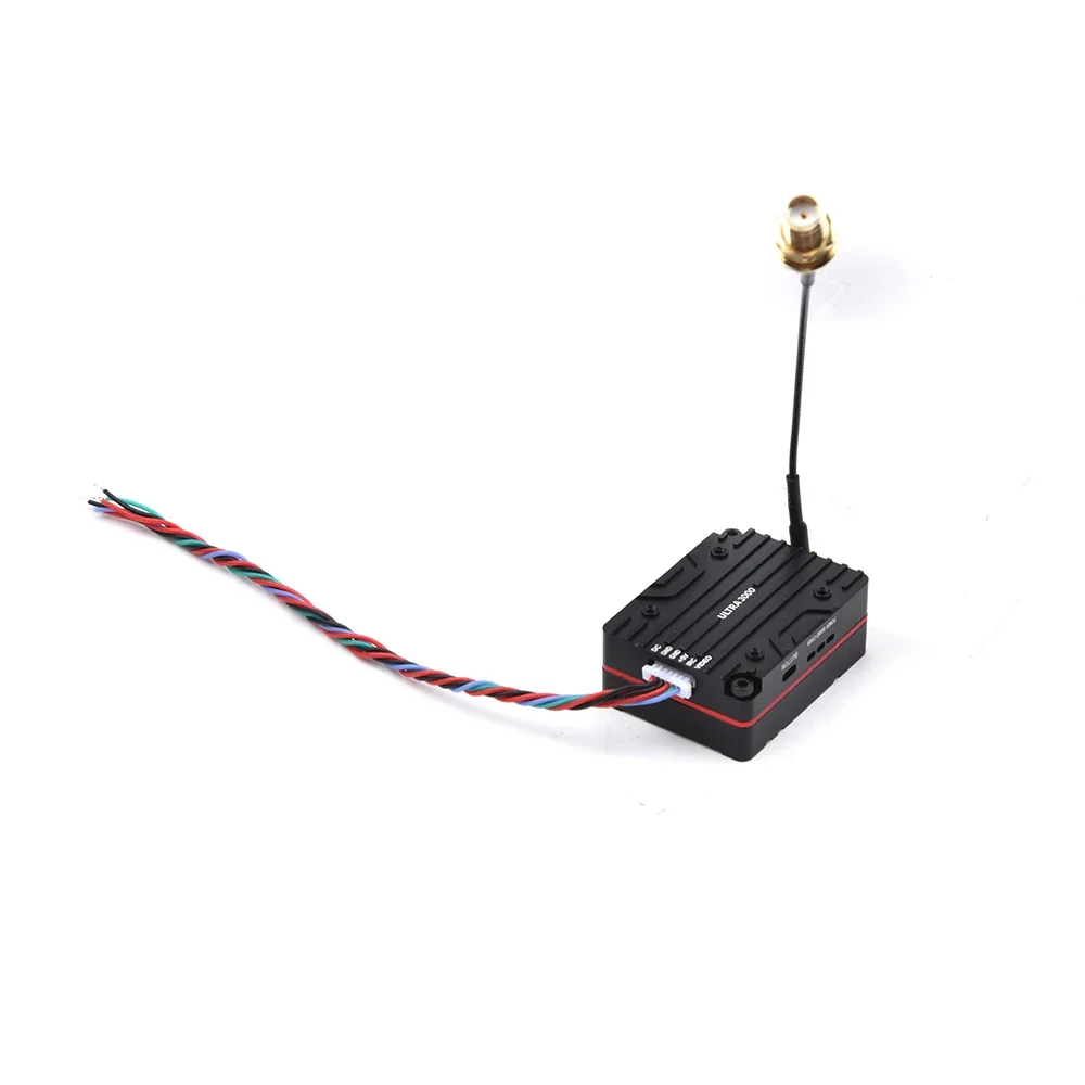 64CH 4.9G-5.8G daleki zasięg VTX 3W 25mW/400mW/800mW/1500mW/3000mW/tryb pitny nadajnik FPV dla modeli dronów FPV ramowych DIY części