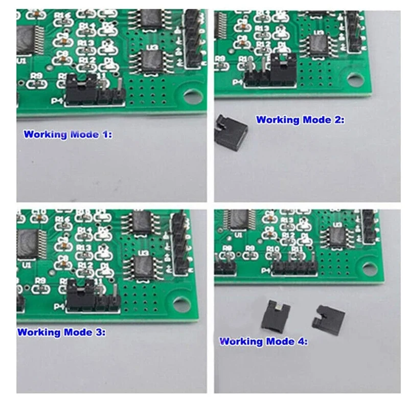 DC 5V-12V 6V Stepper Motor Driver Mini 2-Phase 4-Wire 4-Phase 5-Wire Multifunction Step Motor Speed Controller Module