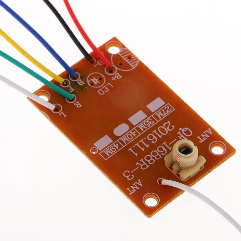 DIY Remote Control Module 27MHZ 4CH Transmitter Board for RC Car Truck Metal PCB Hobby Accessory