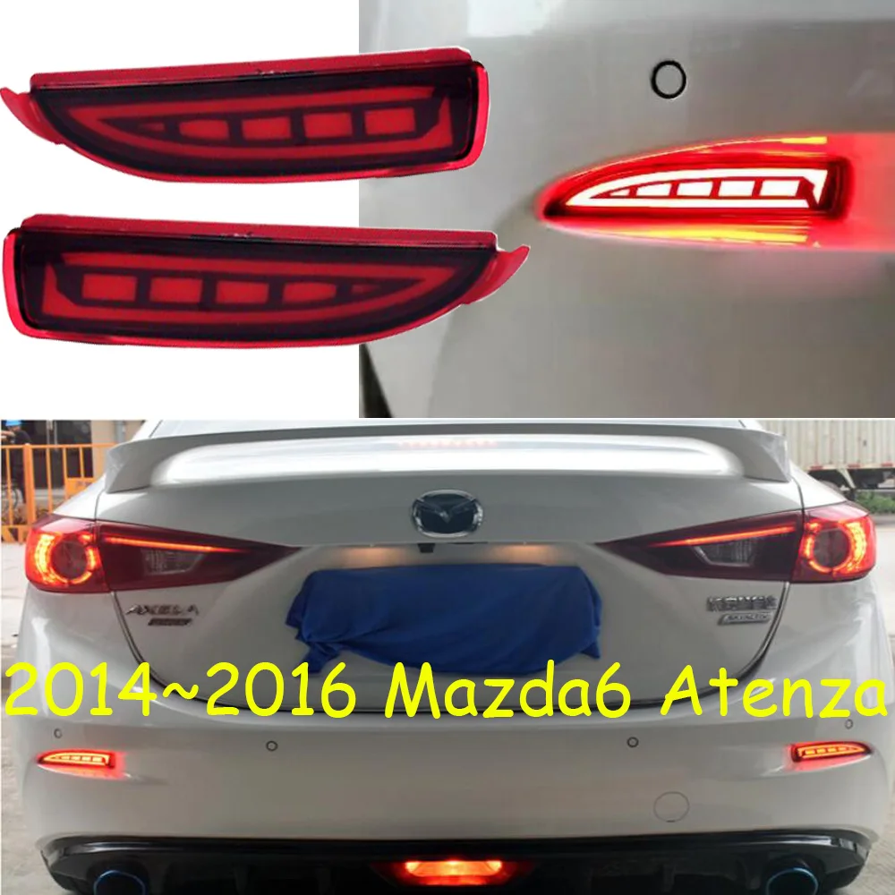 

2014~2016y car bupmer taillight for mazda6 atenza rear light brake LED car accessories taillamp for mazda 6 atenza rear light