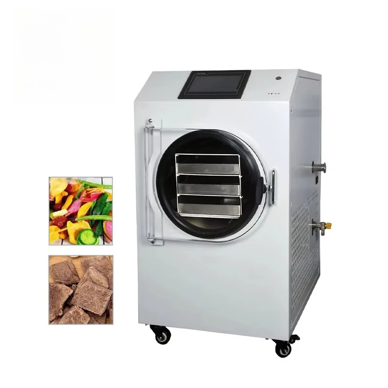 HN QDMECH High Efficiency 2-3kg Batch Home Freeze Dryer Dehydrator Machine Commercial Freeze Drying Equipment