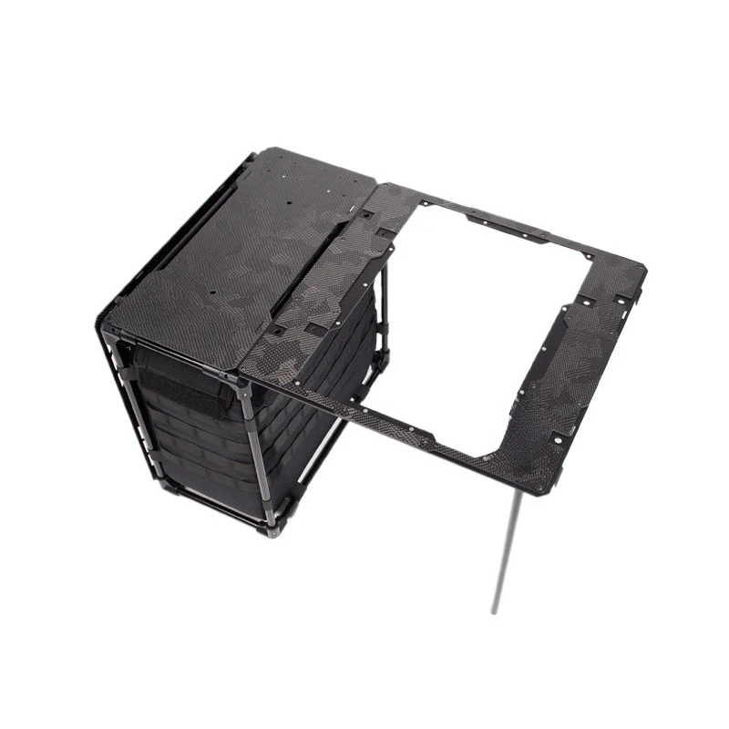 

Carbon fiber table board, aluminum-carbon double-layer structural unit, modular and lightweight, suitable for Helinox