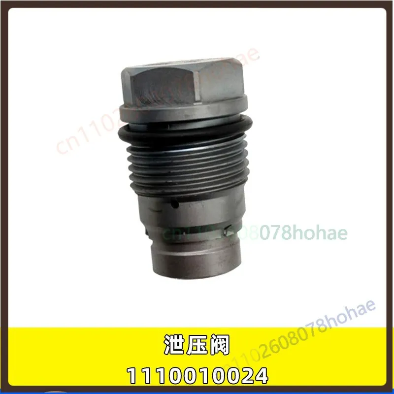 1110010024 Fuel Rail Pressure Limiter Relief Valve For Bosch Common‑Rail Diesel Heavy Truck Engine Repair Accessory