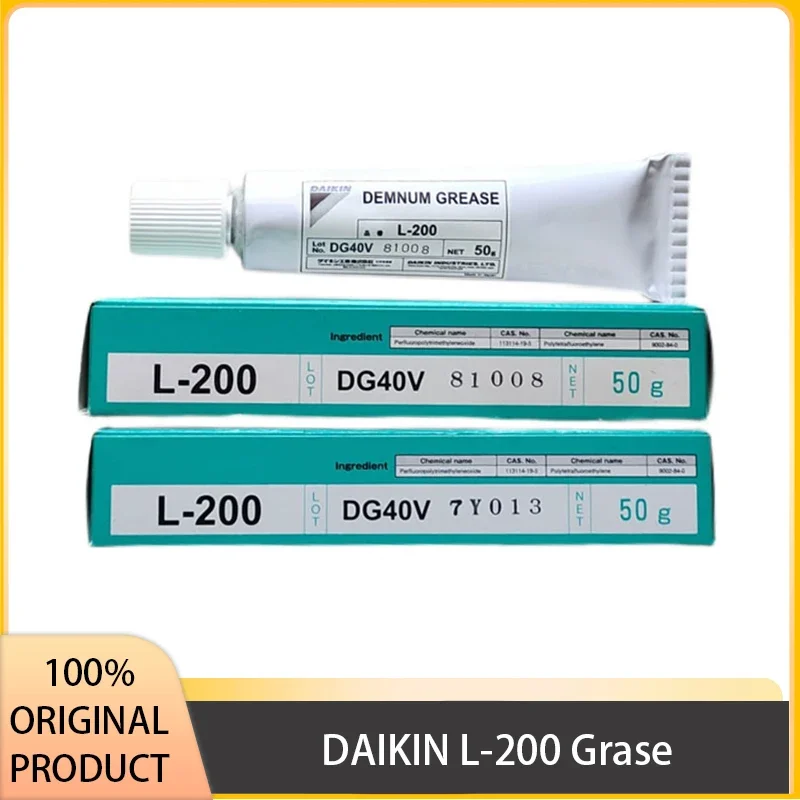 

DAIKIN L-200 Perfluoropolyether High Temperature Vacuum Lubricating Grease 50g L 200 Japan Original Product