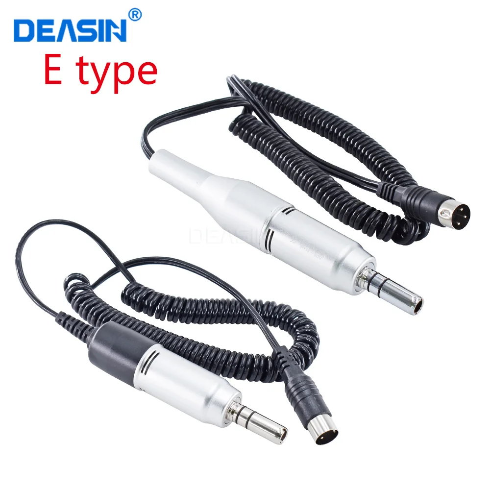 DEASIN Dental E-Type Micro Motor Micromotor Polishing Handpiece Handle 35000rpm For Marathon Machine Dentistry Lab Equipment